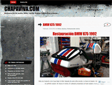 Tablet Screenshot of chapaviva.com